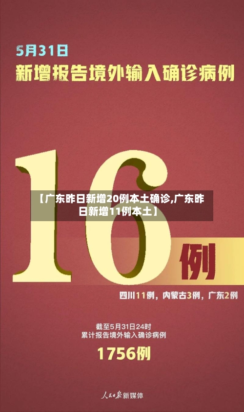 【广东昨日新增20例本土确诊,广东昨日新增11例本土】