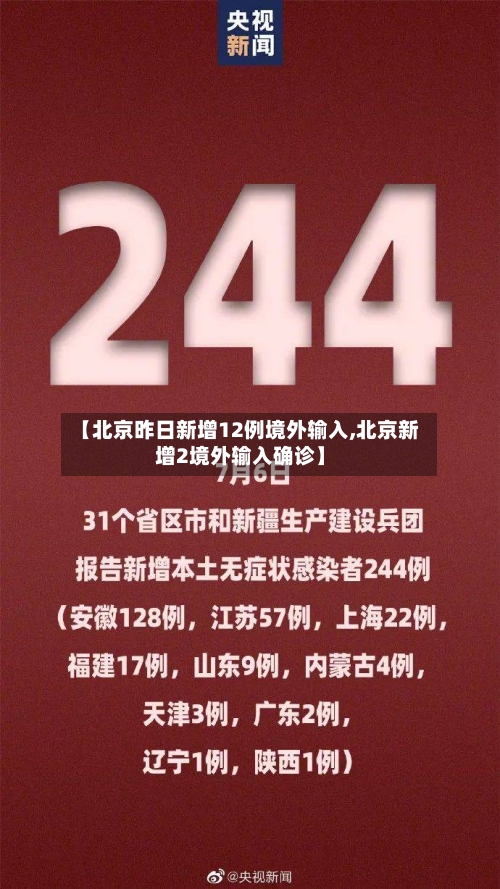 【北京昨日新增12例境外输入,北京新增2境外输入确诊】-第2张图片