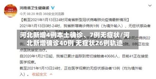 河北新增4例本土确诊、7例无症状/河北新增确诊40例 无症状26例轨迹-第2张图片
