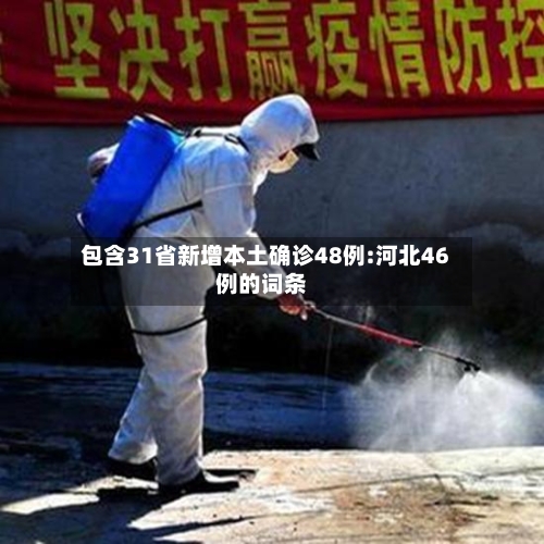 包含31省新增本土确诊48例:河北46例的词条