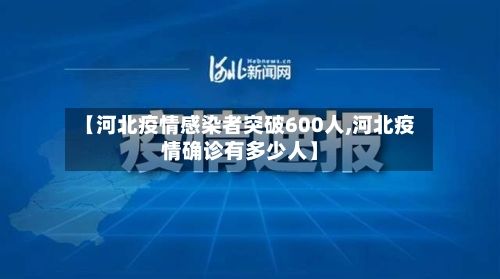 【河北疫情感染者突破600人,河北疫情确诊有多少人】