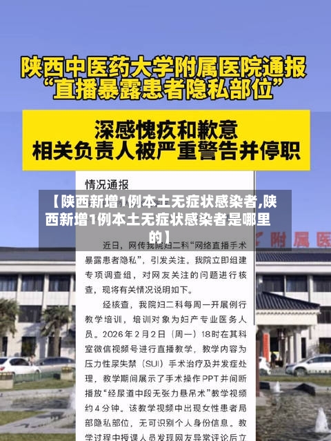 【陕西新增1例本土无症状感染者,陕西新增1例本土无症状感染者是哪里的】-第2张图片